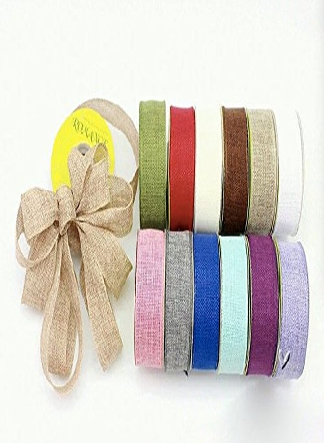 David accessories Burlap Ribbon Perfect for Wedding Home Decoration Gift Wrap Bows Made Handmade Art Crafts 1-1/2 Inch X 10 Yard Spool (Grey) - Image 2